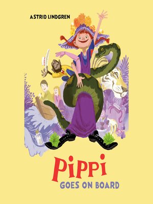 cover image of Pippi Goes on Board